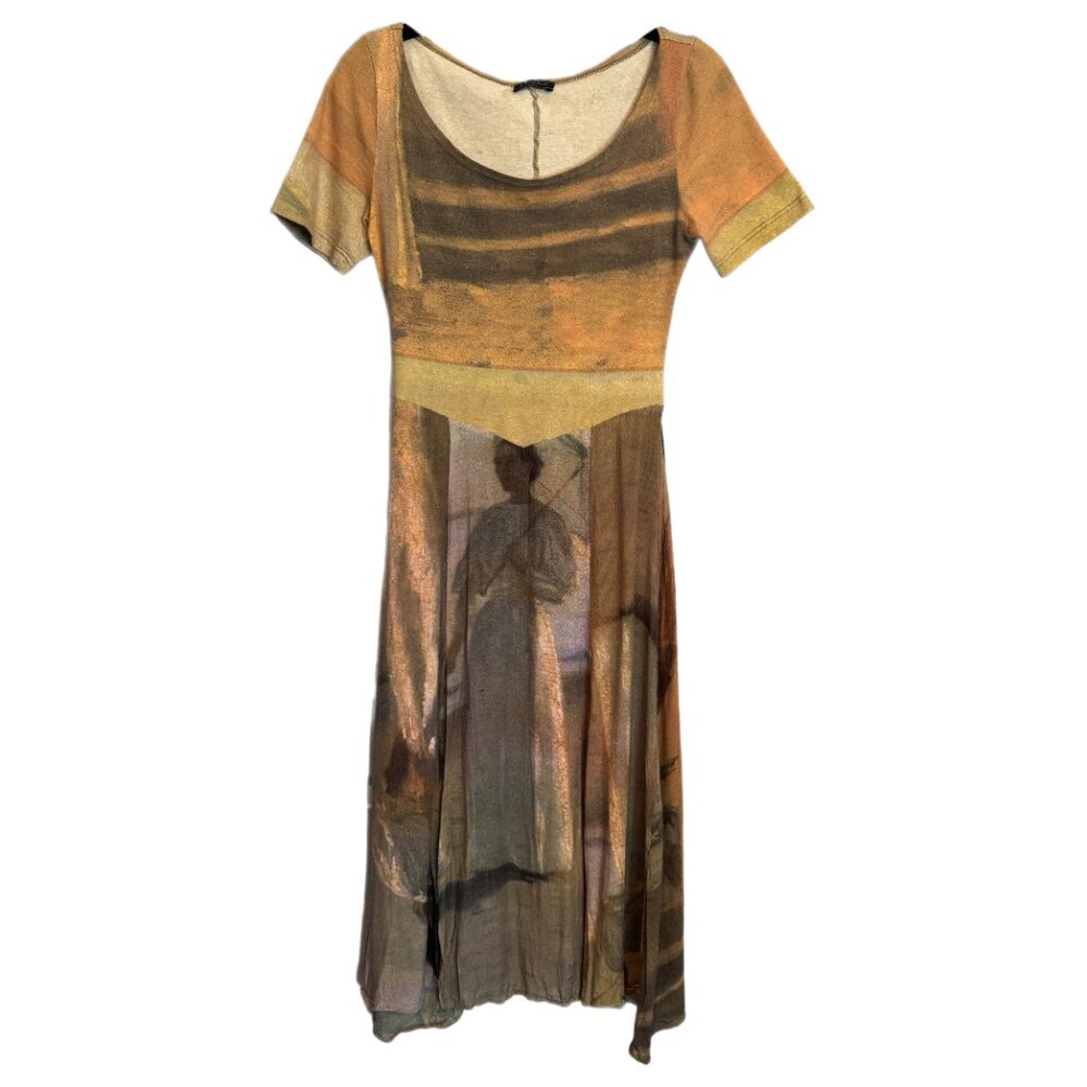 Tenax Dress Size Small Fairy Grunge Made in Italy Fairycore Y2K Art to Wear READ - Picture 1 of 15